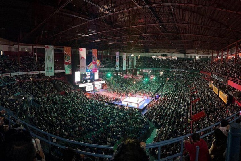 Even the Rudos Can't Resist the Tacos and Mezcal Fight Tour 2