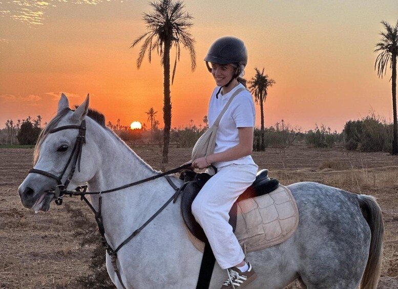 Picture 1 for Activity Marrakech: Private Horse Ride Through the Palm Grove desert 2