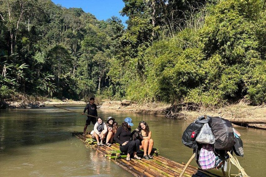 Chiang Mai Mae Taeng Tribe Day Trek Bamboo Raft and Mok Fa 4