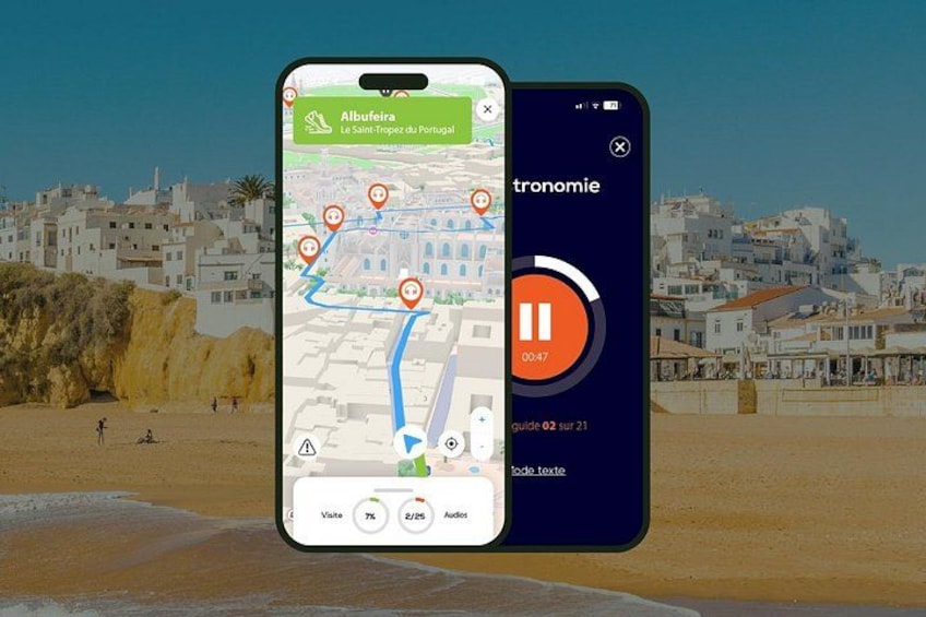 GPS Audioguide application: From the Historic Center to the beaches (Offline). 1