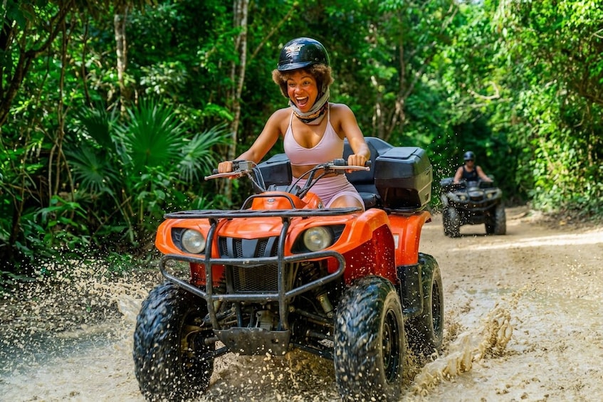 ATV, Ziplining & Cenote Tour at Extreme Adventuring Eco Park 3