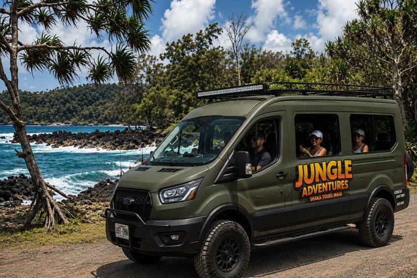 Open-Air! Best of Road to Hana Jungle Adventure Tour! (6 Hours) 4
