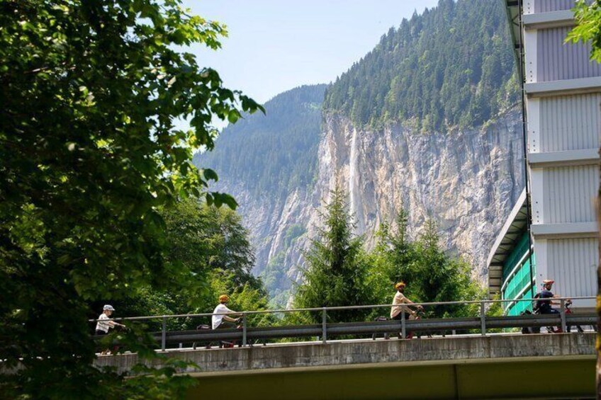 E-Bike Tour to the Lauterbrunnen Waterfalls 2