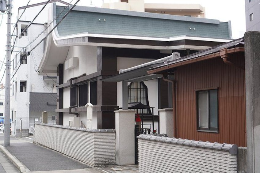Exterior of Gankoji Temple. 2