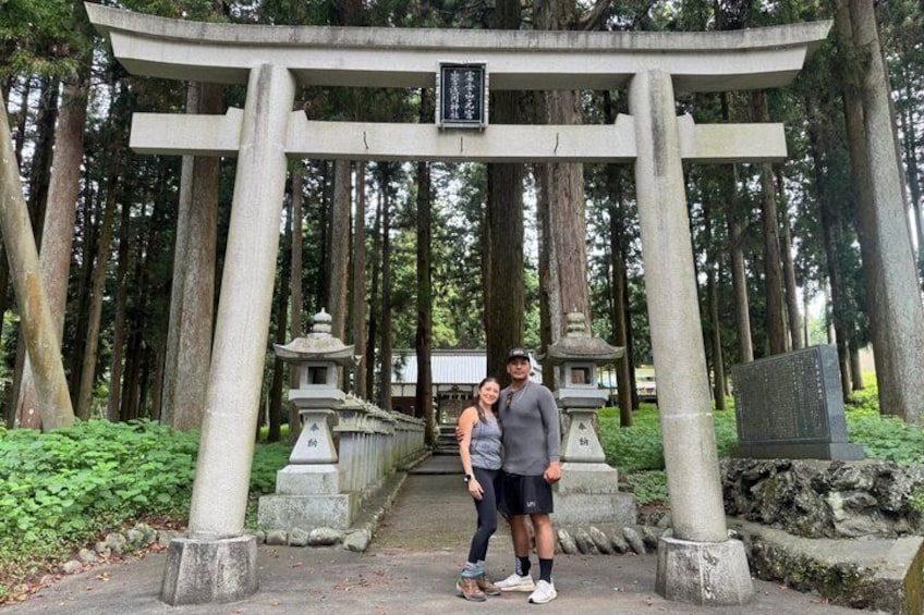 Visit Yamamiya Sengen Shrine, the oldest shrine connected to Mt. Fuji worship. A powerful cultural site surrounded by deep forest. 3