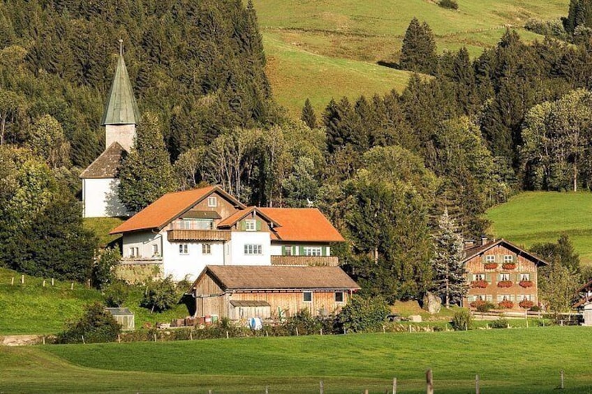 Pass by Alpine Villages on the way 2