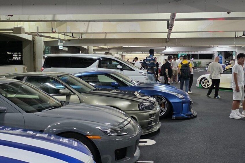 Private JDM Tour to Daikoku PA by 911 (320HP) / Camry xse (301HP) 3