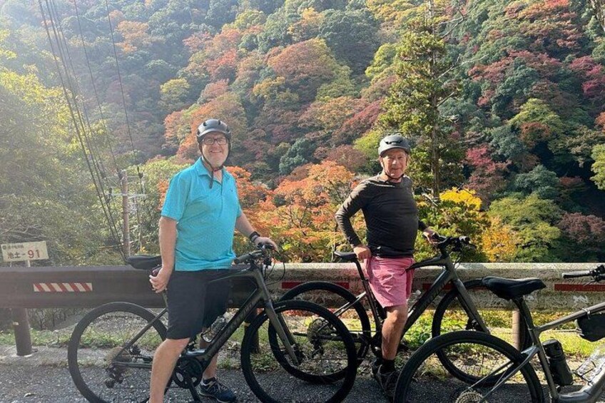 Private E-bike Adventure in Osaka's Hills 3