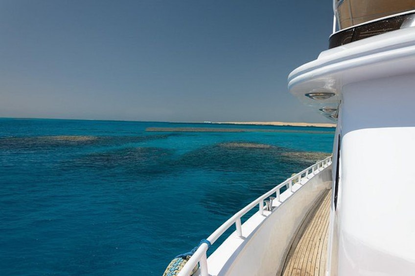 Sharm El Sheikh: Ras Mohammed & White Island Luxury Yacht Trip 4