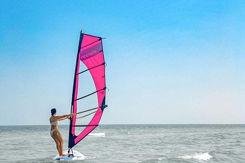 1 Hour Windsurf and SUP Surf Experience in Hua Hin 2