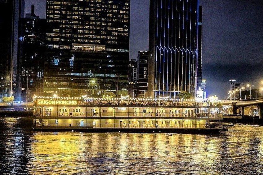 Saigon River Dinner Cruise with Buffet and Fine Dining Options 1