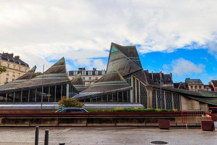 Sainte-Jeanne-d'Arc Church: Bold modern architecture located on the historic pyre square. 2