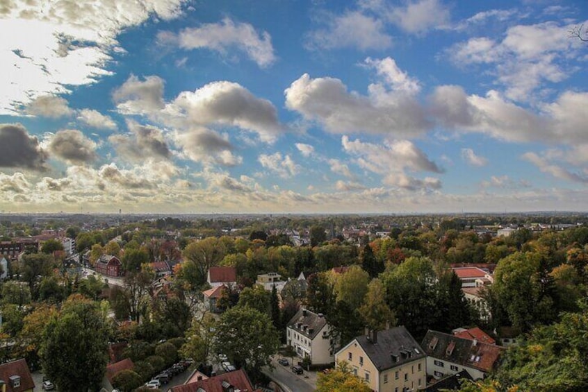 Dachau Town from above 4