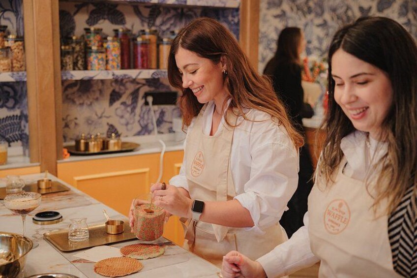 Amsterdam Make Your Own Dutch Stroopwafel Workshop 2
