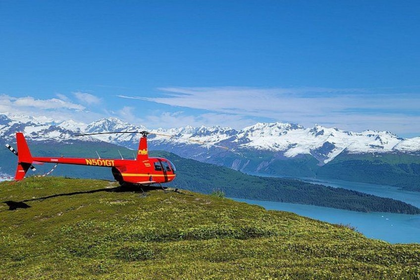 Prince William Sound Helicopter Flight-1 Landing-Anchorage Area 1