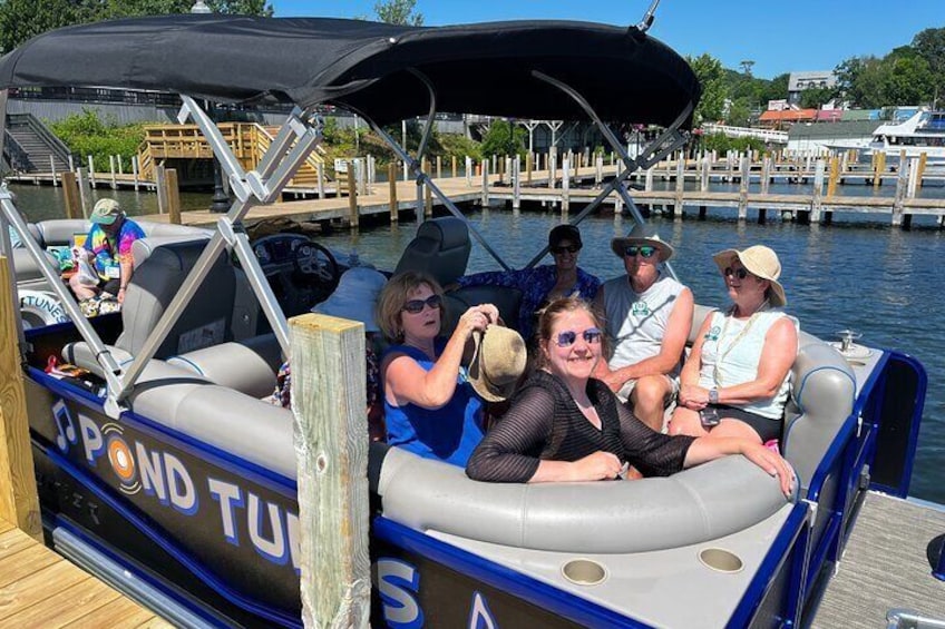 Pontoon Boat Charters on Lake Winnipesaukee 5
