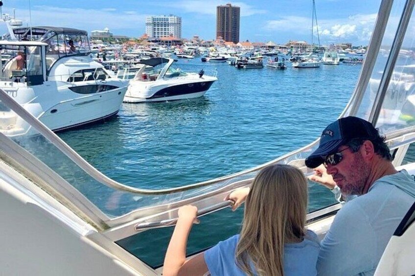 Blue Angels Practice on a Private Yacht with Captain 4
