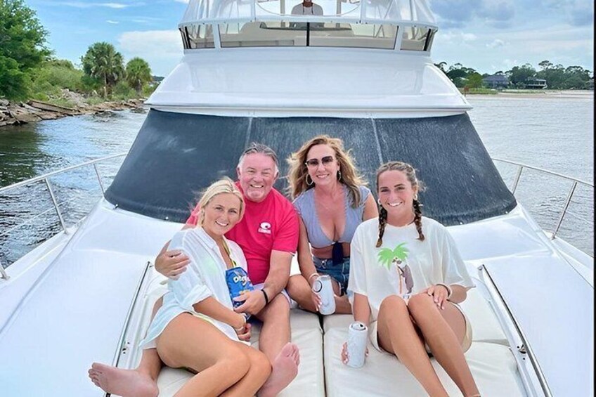 Blue Angels Practice on a Private Yacht with Captain 5
