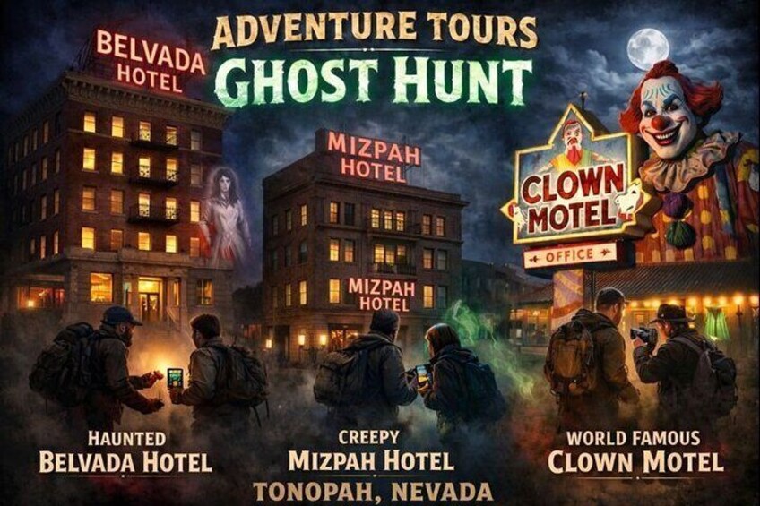 Tonopah Paranormal History Walking Tour 2 Nights All Inclusive 3