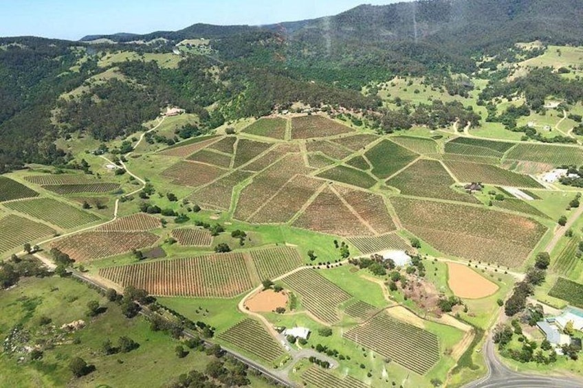 Hunter Valley Scenic Helicopter Flight with Lunch - For 2 5