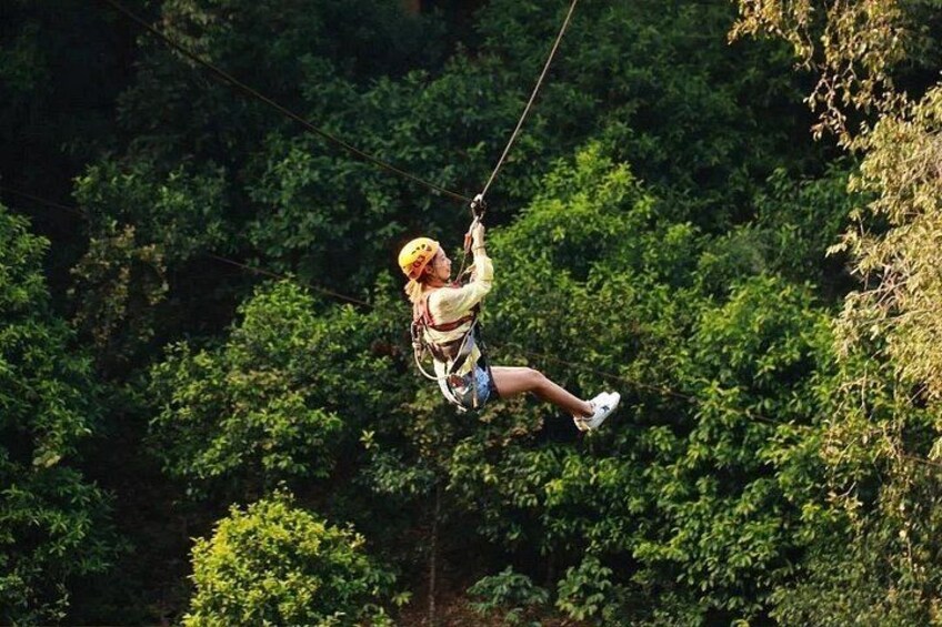 Vang Vieng Adventure Day Tour: Kayaking, Zipline & Cave Tubing 1
