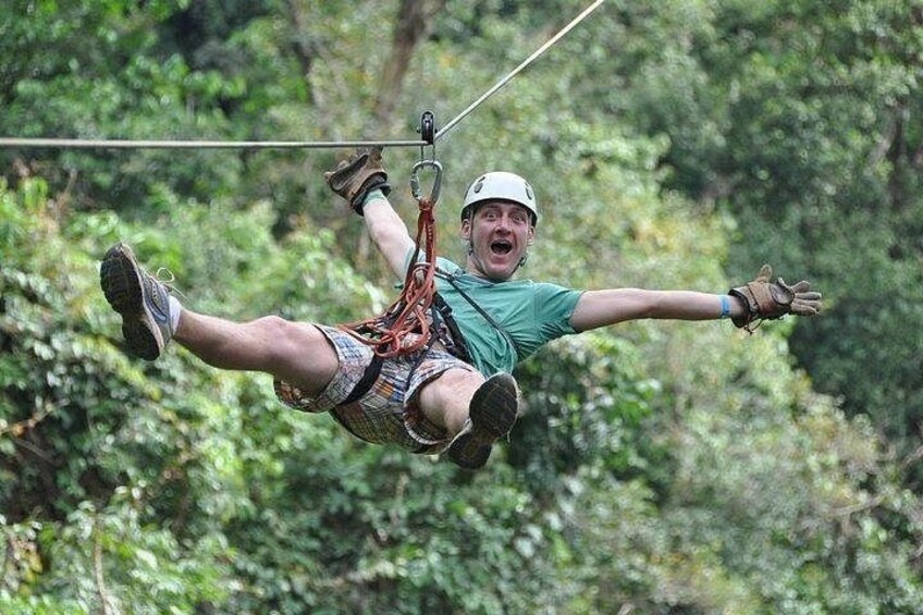 Vang Vieng Adventure Day Tour: Kayaking, Zipline & Cave Tubing 2