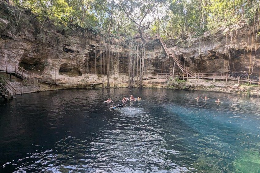 Private Maya Temple Climb at EK Balam Ruin Cenote and Valladolid 2