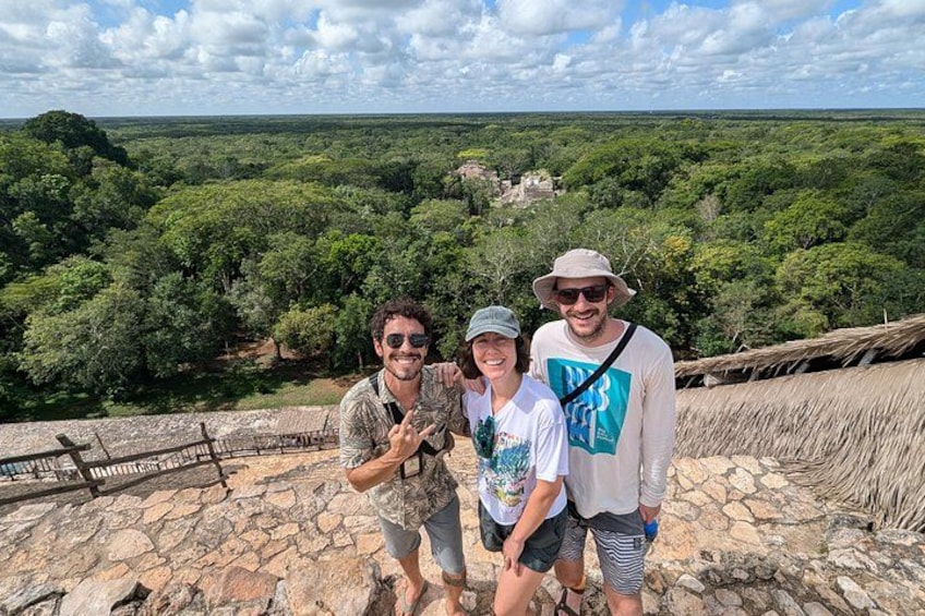Private Maya Temple Climb at EK Balam Ruin Cenote and Valladolid 1