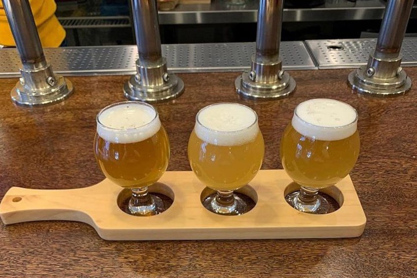Possible to taste different types of beer 5