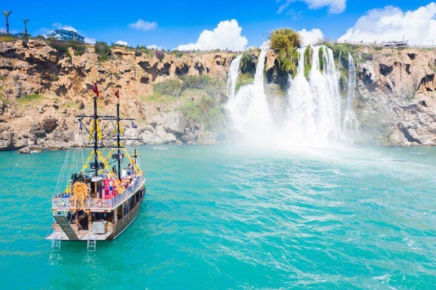 Antalya Waterfall Boat Tour With Lunch And Soft Drinks Transfer 4