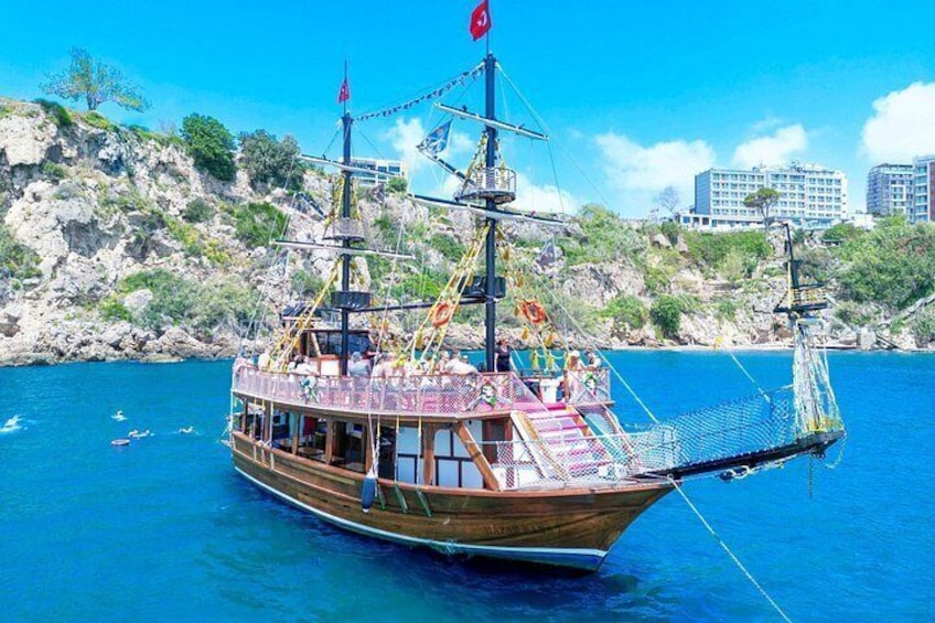 Antalya Waterfall Boat Tour With Lunch And Soft Drinks Transfer 3