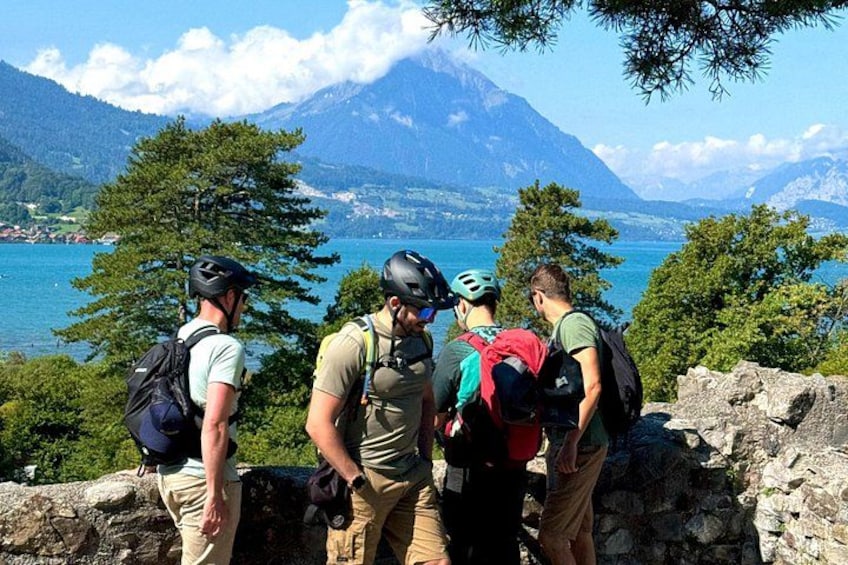 PRIVATE E-Bike Tour Discover Interlaken – Lakes Ruins and Views 2
