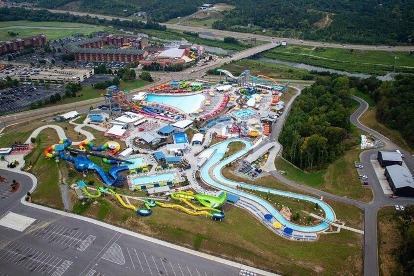 Views from the helicopter immediately after pick-up 5