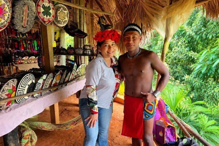 Emberá and Waterfall Tour on the Chagres River with Canoeing 3