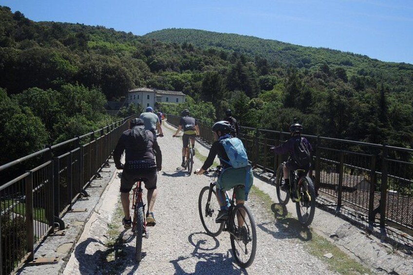Tour in ebike Spoleto on the old railway 3