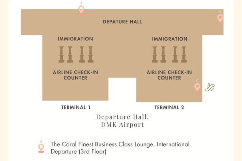 DMK Airport :Coral Lounge Access 2