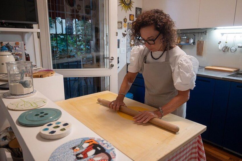 Bologna Market Tour & Cooking Class in Paola’s Garden Home 2