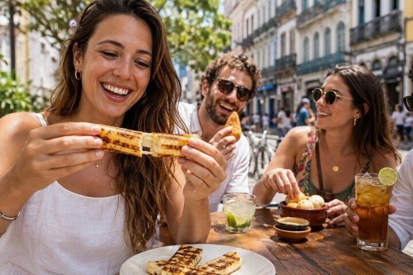 Rio Historic Downtown and Lapa Street Food Tour Full Meal 2