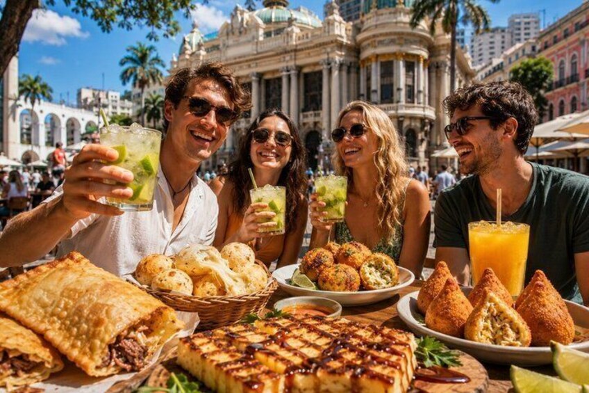 Rio Historic Downtown & Lapa Street Food Tour (Full Lunch) 1