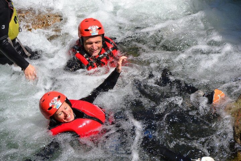 Canyoning Natural Hydromassage 2