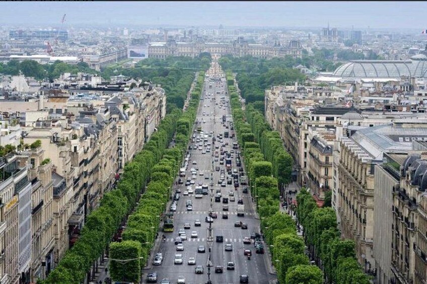 Arc de Triomphe Entrance Ticket with Terrace Access 2