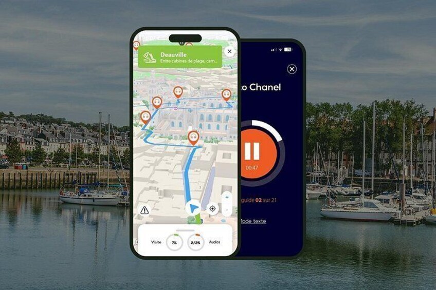 GPS Audioguide app: From Boards to Casino Barriere (Offline). 1