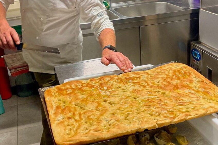 Focaccia cooking class 4