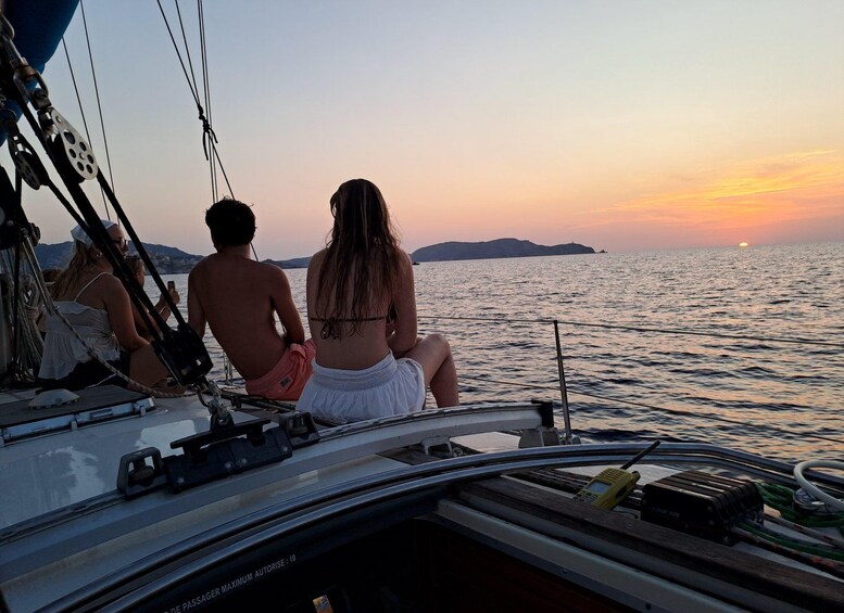 Picture 3 for Activity Calvi: 3-hour sailboat day trip, from morning to sunset, swimming & snorkeling 3