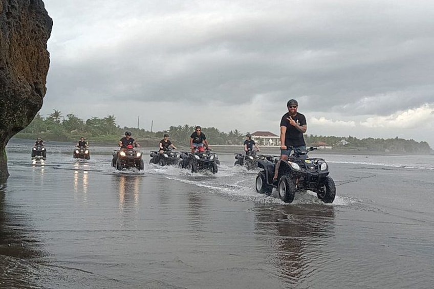 Sunset Bali ATV Ride in the beach 3