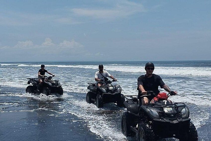 Sunset Bali ATV Ride in the beach 3