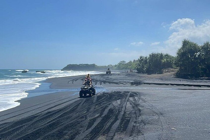Sunset Bali ATV Ride in the beach 5
