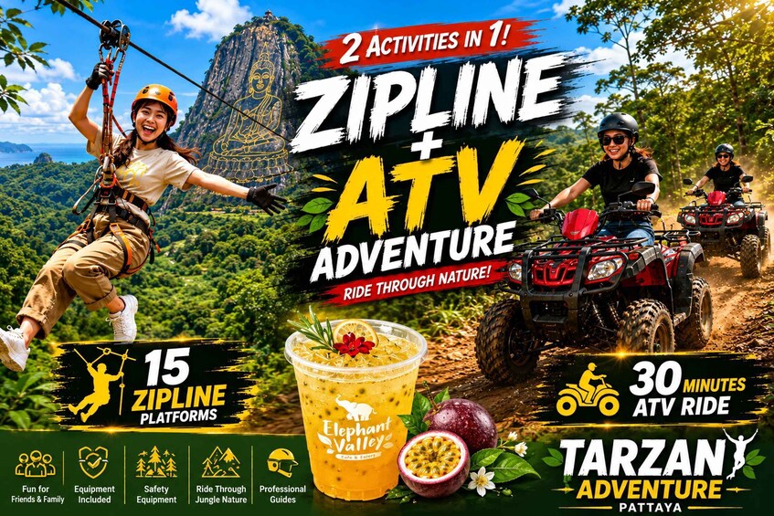 Picture 8 for Activity Pattaya: Soar like Tarzan on an Exciting Zipline Ride 2