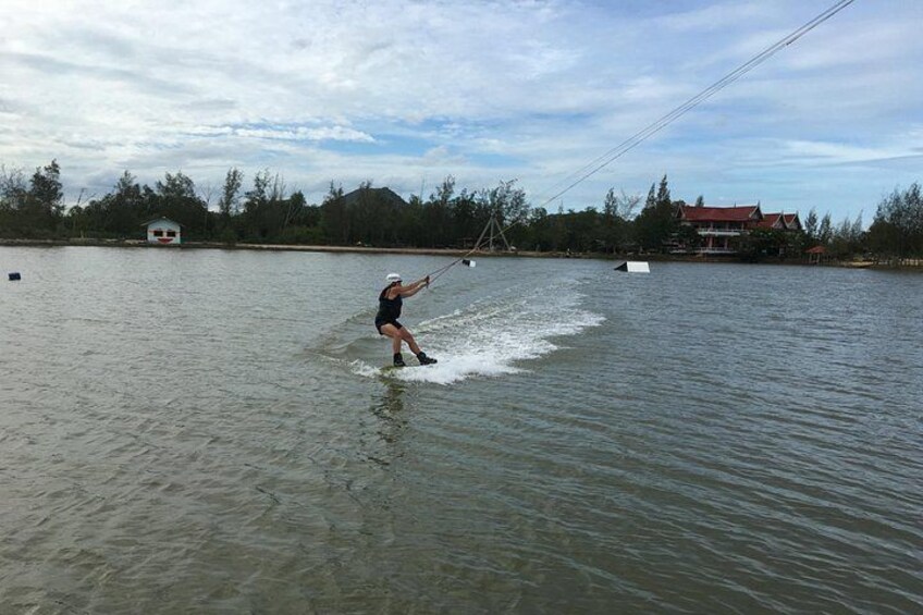 Beginner Wakeboarding Experience at Kite Cable Thailand 3