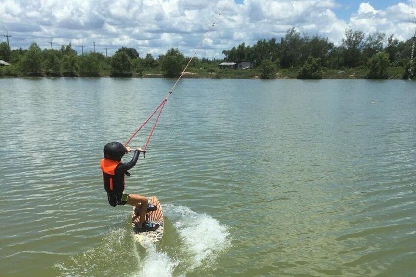 Beginner Wakeboarding Experience at Kite Cable Thailand 4